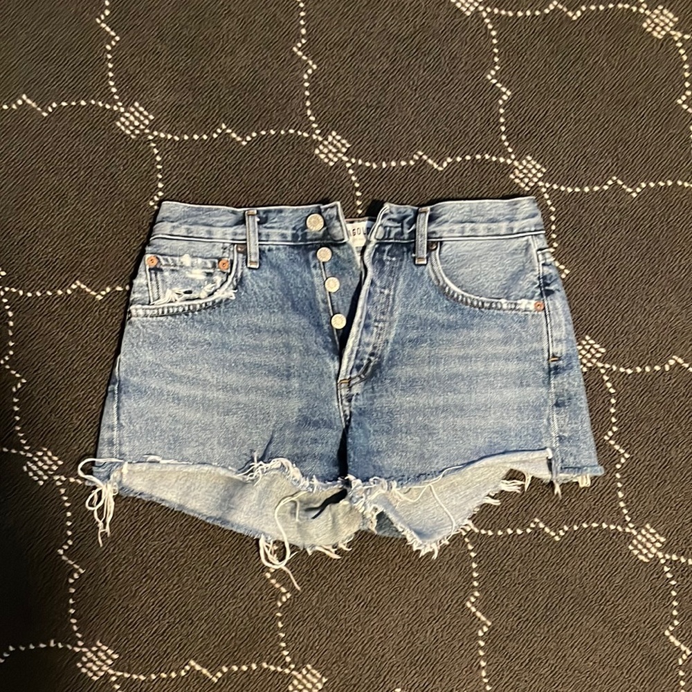 Agolde denim shorts - Picture 3 of 4